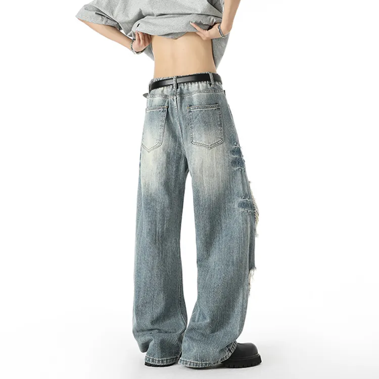 KAIPAINEN Jeans Men Blue-3
