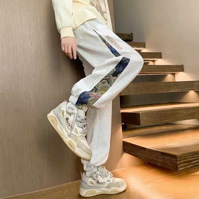 KAIPAINEN Knitted Sweatpants Unisex-14