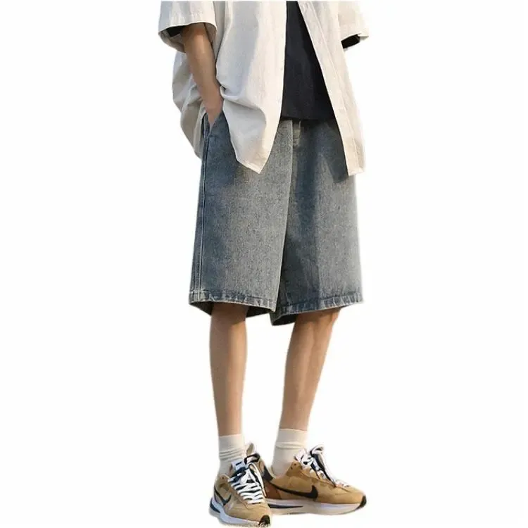 KAIPAINEN Denim Shorts Men-7