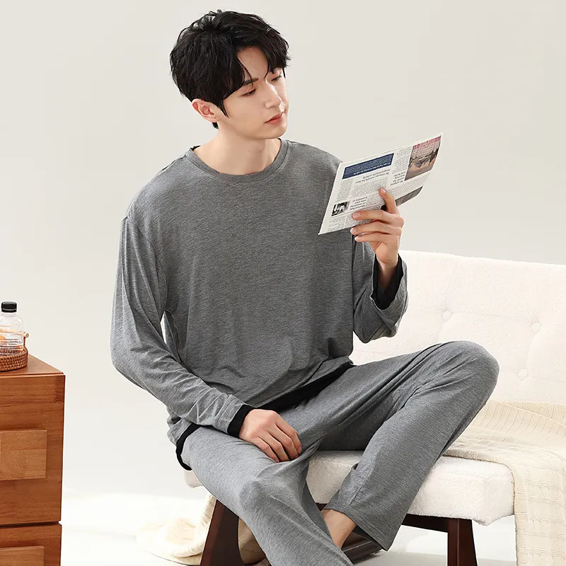 UAVAE Pajama Set Men's Image Color-4