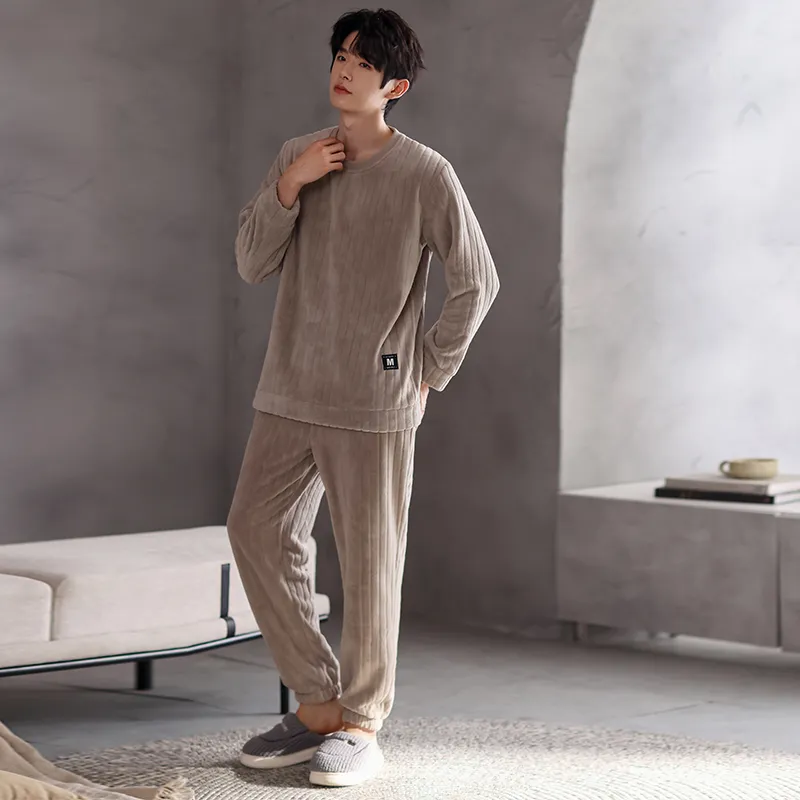 UAVAE Men Pajama Sets-4