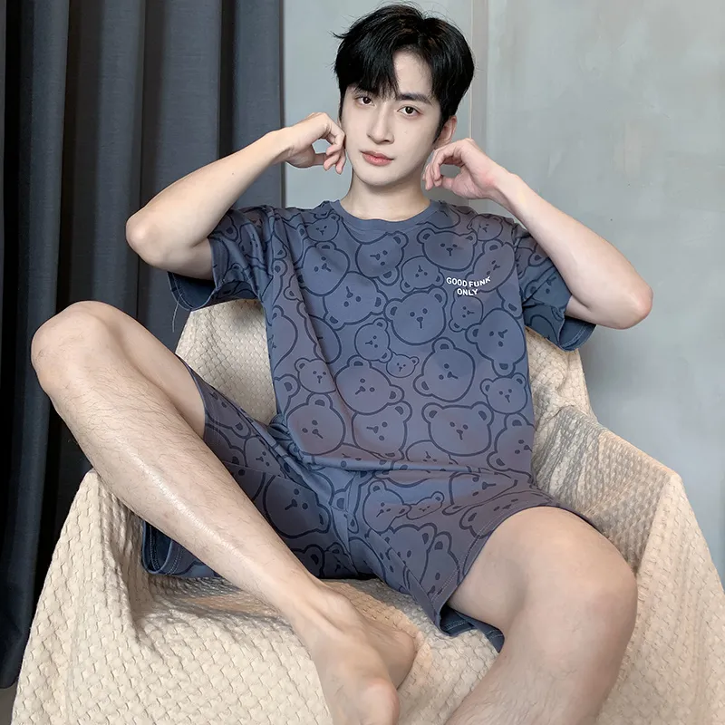 UAVAE Men Pajama Sets-11