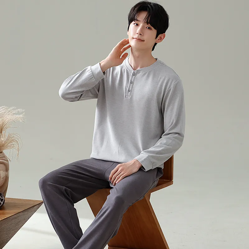 UAVAE Men Pajama Sets-4