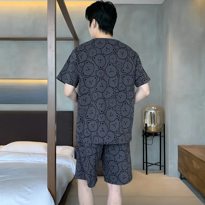 UAVAE Men Pajama Sets-6