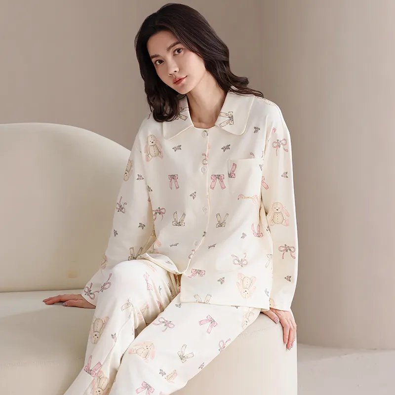 UAVAE Pajama Set Women's Image Color-1