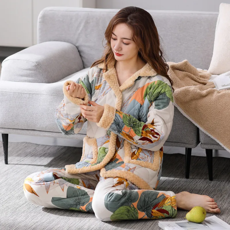 UAVAE Pajama Set Women's Image Color-3