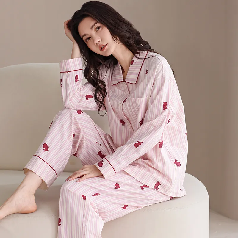 UAVAE Pajama Set Women's Image Color-1