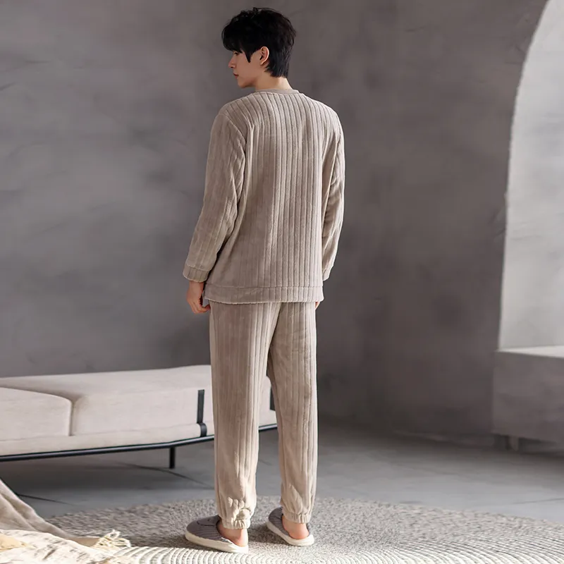 UAVAE Men Pajama Sets-5
