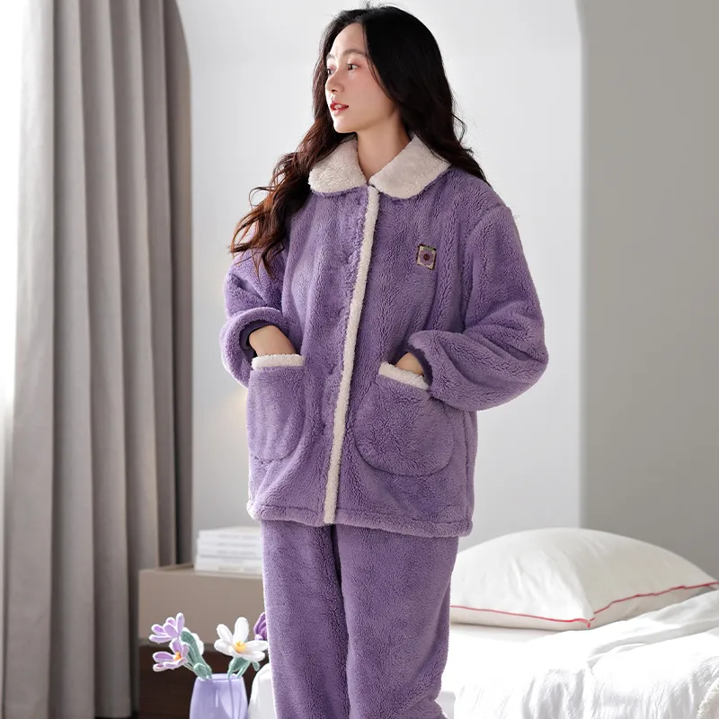 UAVAE Women's Pajama Sets-4