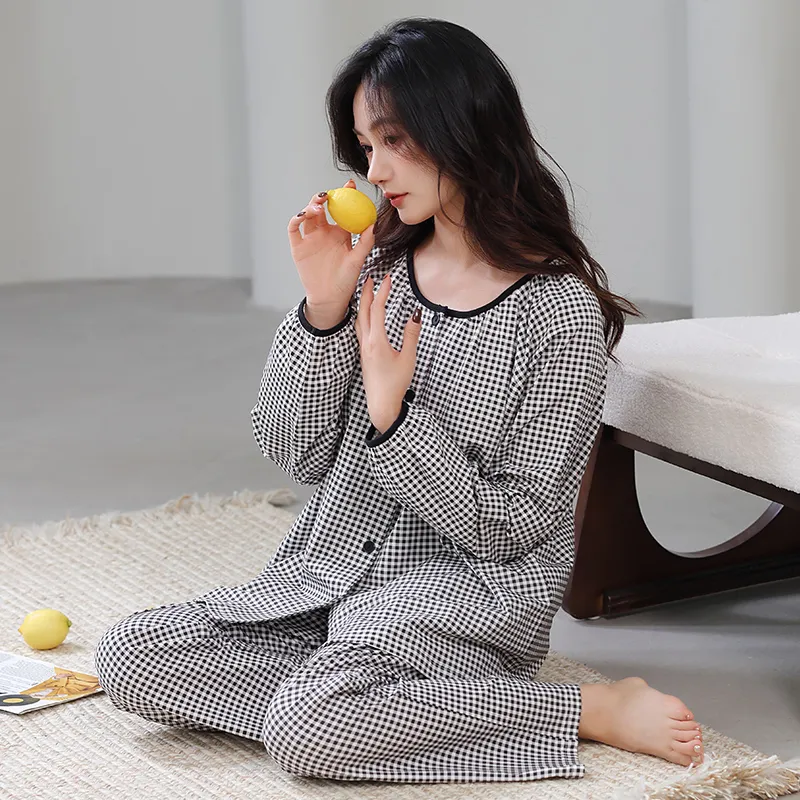 UAVAE Pajama Set Women's Image Color-3