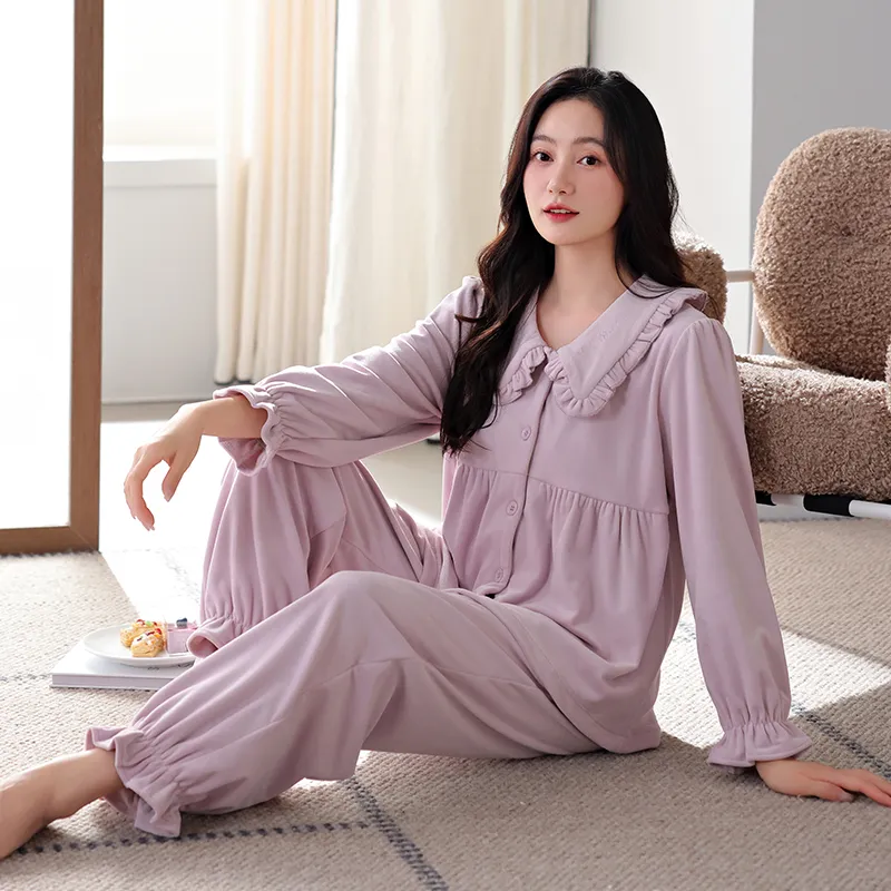 UAVAE Pajama Set Women's Image Color-1
