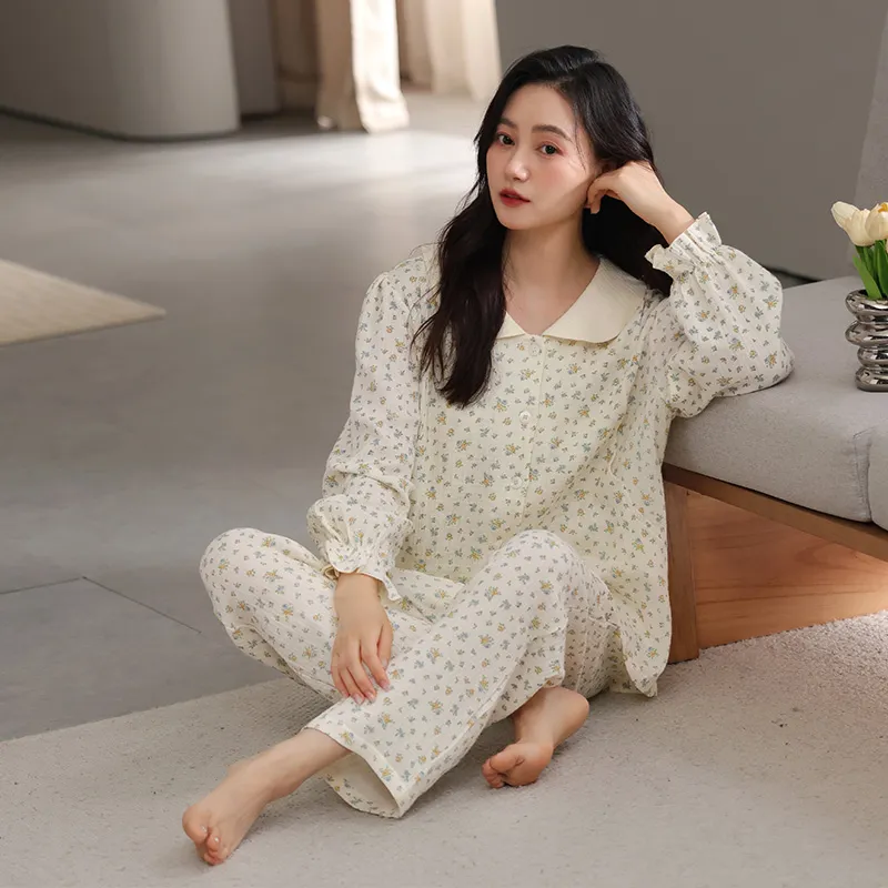UAVAE Pajama Set Women's Image Color-2