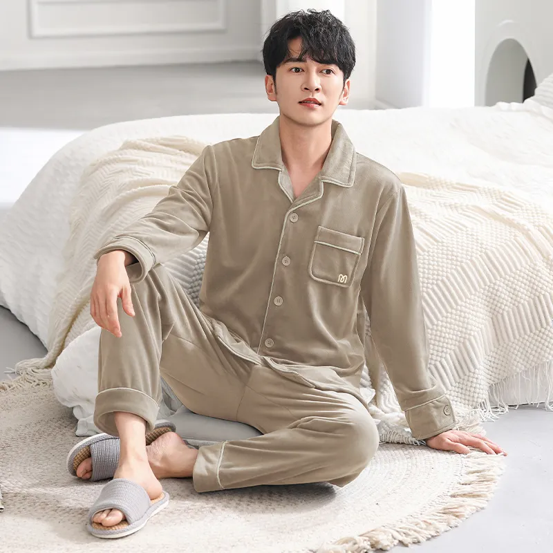 UAVAE Pajama Set Men's Image Color-1