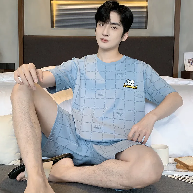 UAVAE Men Pajama Sets-10