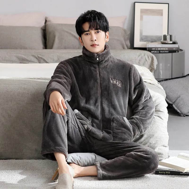 UAVAE Men Pajama Sets-3