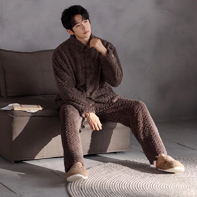 UAVAE Pajama Set Men's Image Color-1