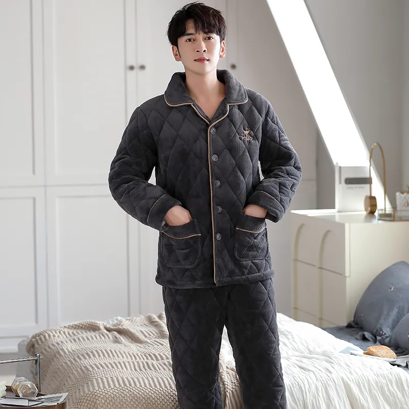 UAVAE Men Pajama Sets-13