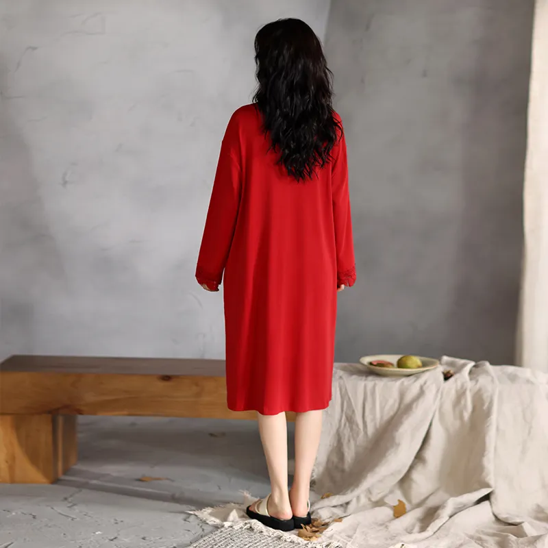 UAVAE Women's Nightgowns-1