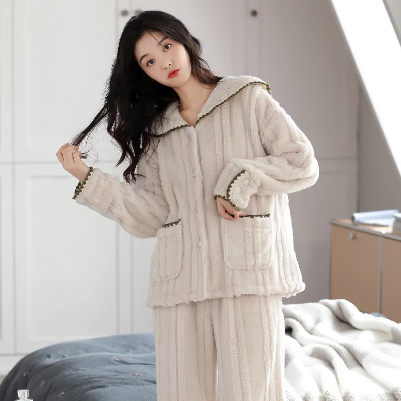 UAVAE Pajama Set Women's Image Color-3