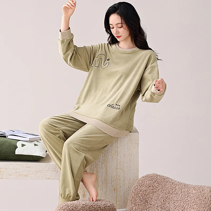 UAVAE Pajama Set Women's Image Color-4