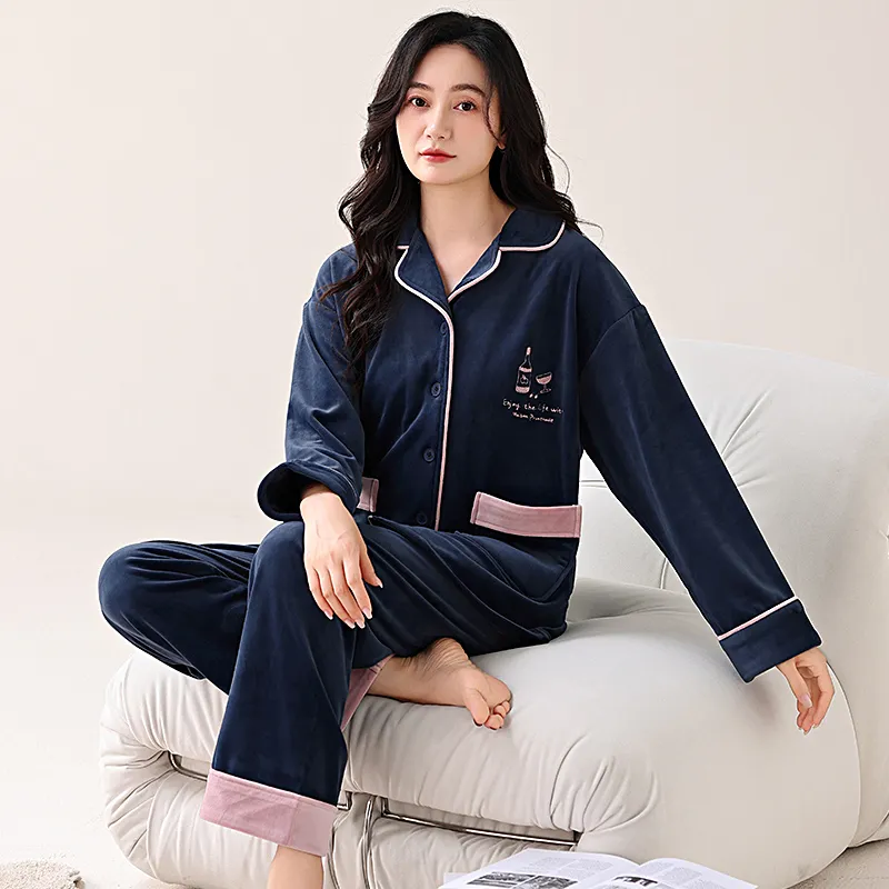 UAVAE Women's Pajama Sets-4