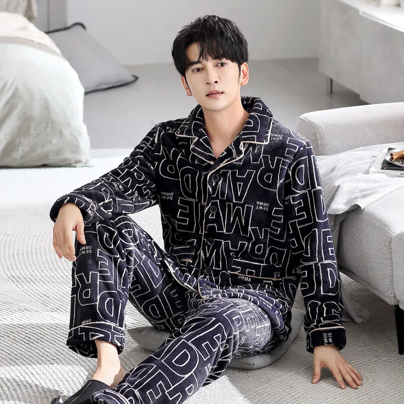 UAVAE Men Pajama Sets-1