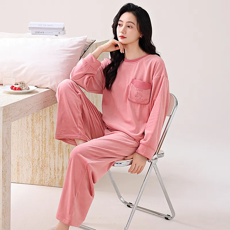 UAVAE Pajama Set Women's Image Color-4