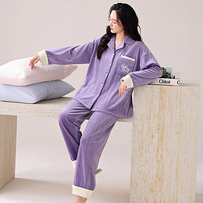 UAVAE Pajama Set Women's Image Color-5