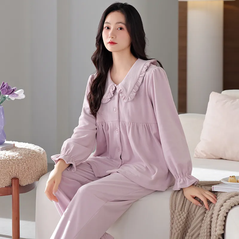 UAVAE Pajama Set Women's Image Color-4