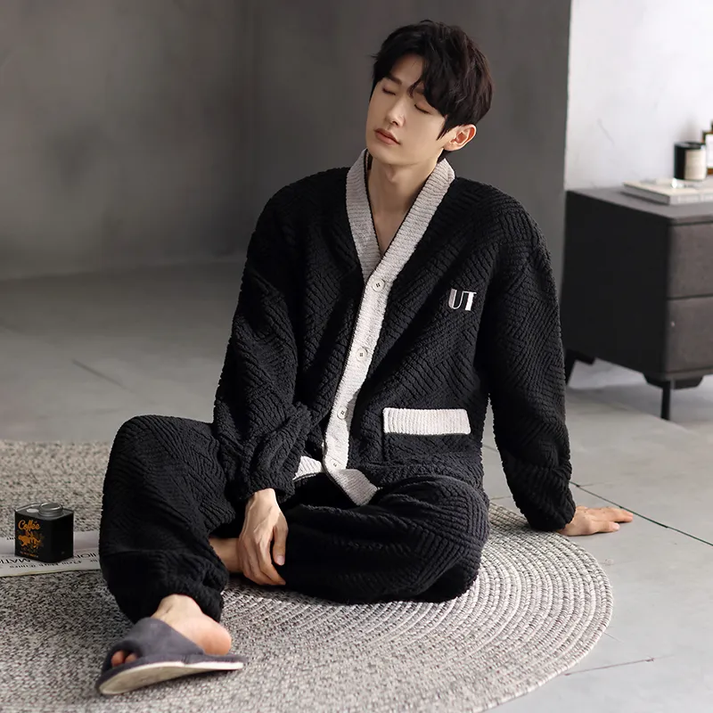 UAVAE Men Pajama Sets-1