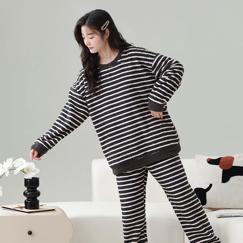 UAVAE Pajama Set Unisex Image Color-5
