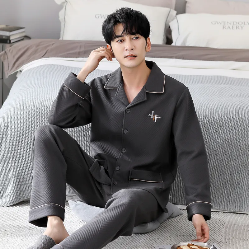 UAVAE Men Pajama Sets-4