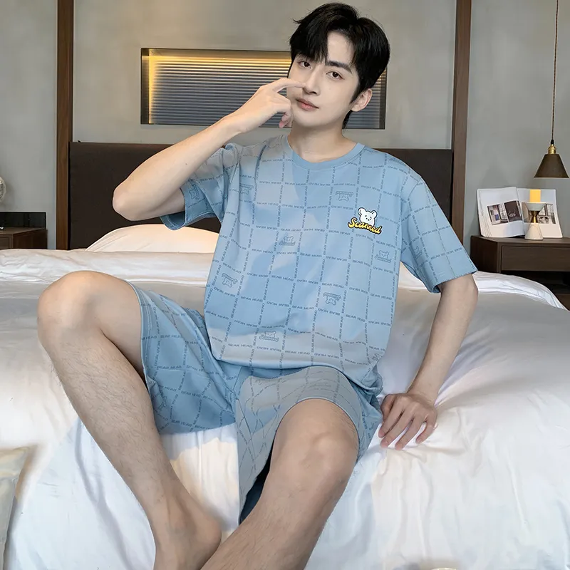 UAVAE Men Pajama Sets-9