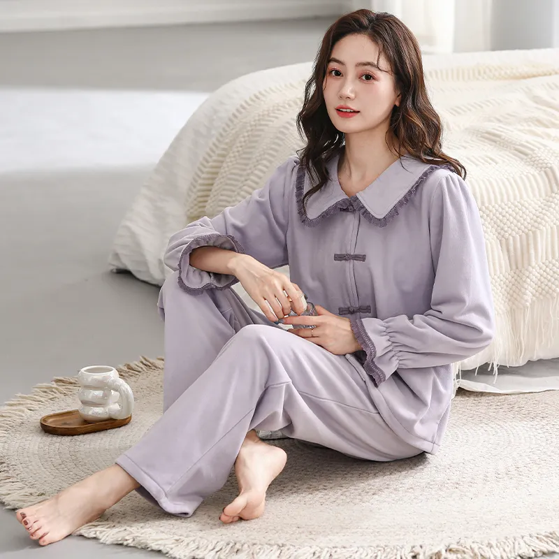 UAVAE Pajama Set Women's Image Color-1