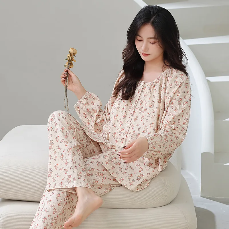 UAVAE Pajama Set Women's Image Color-4