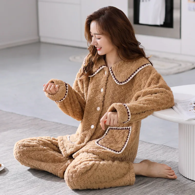 UAVAE Pajama Set Women's Image Color-4