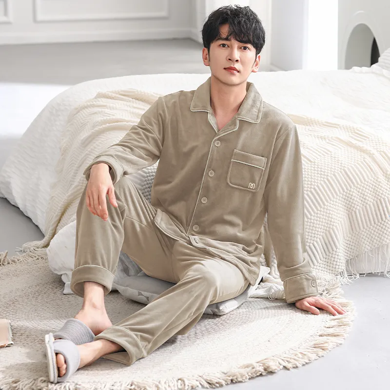 UAVAE Pajama Set Men's Image Color-3