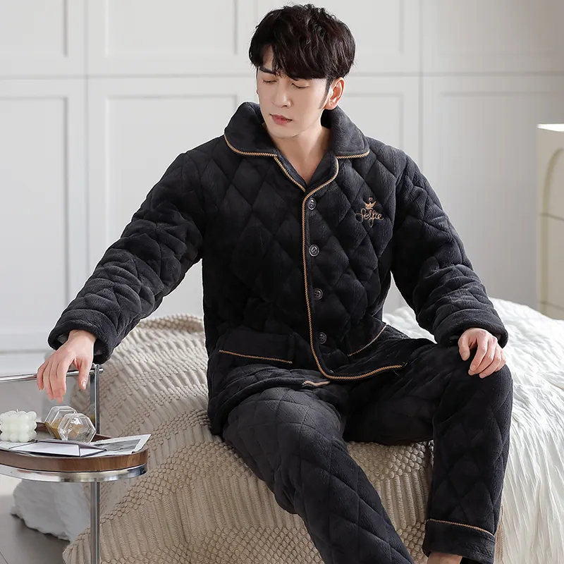 UAVAE Men Pajama Sets-4