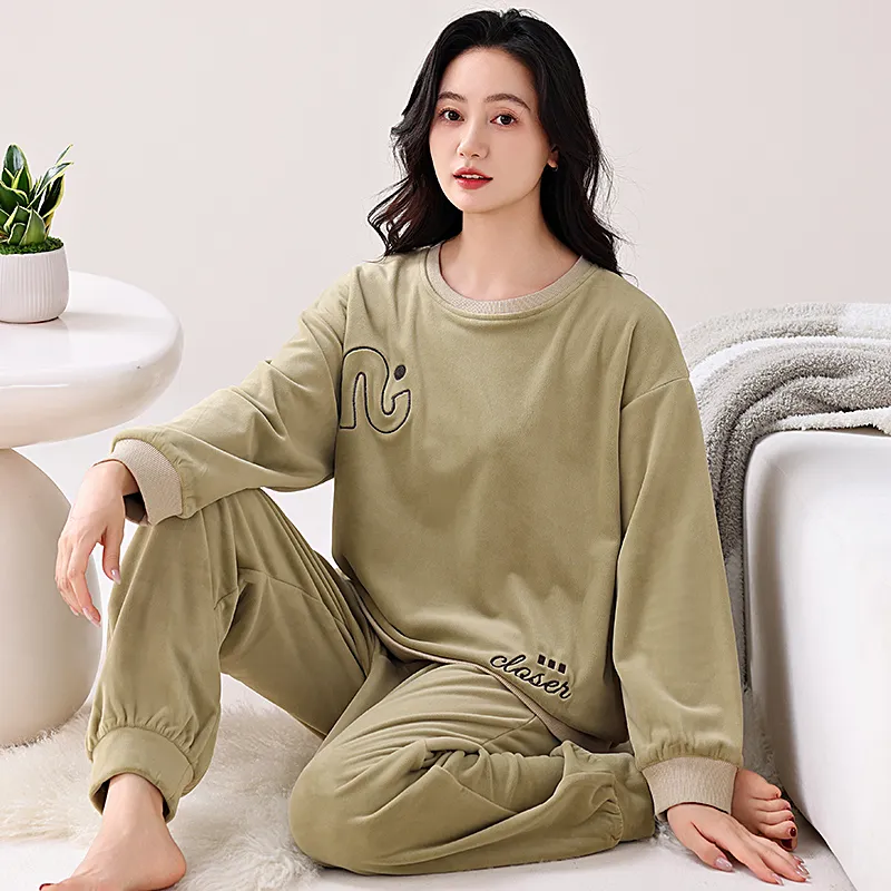 UAVAE Pajama Set Women's Image Color-5