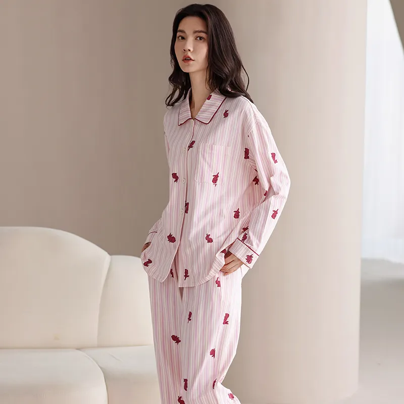 UAVAE Pajama Set Women's Image Color-7