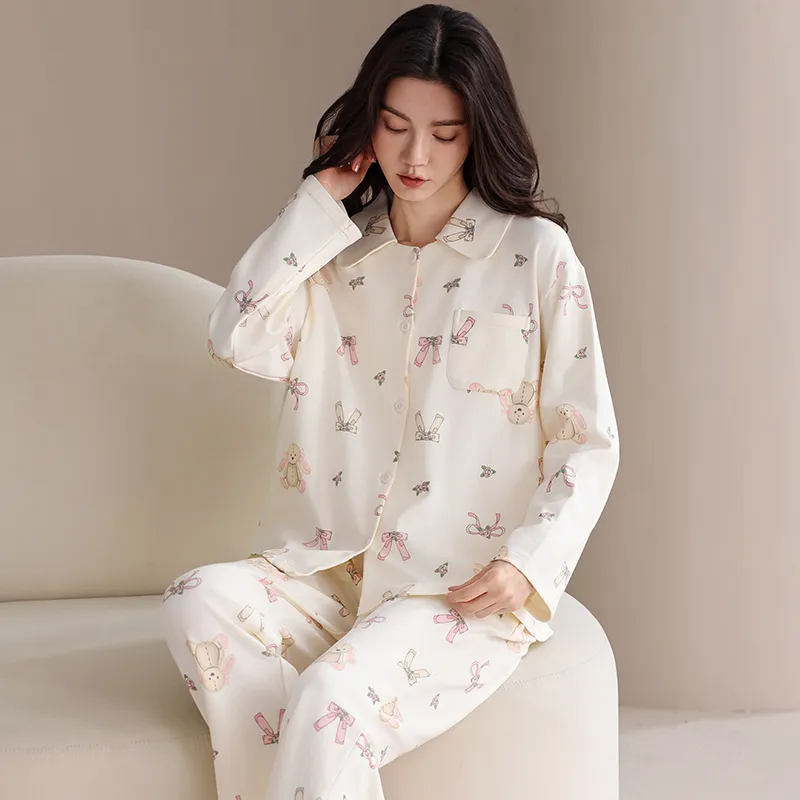 UAVAE Pajama Set Women's Image Color-3
