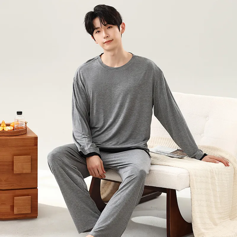 UAVAE Pajama Set Men's Image Color-3