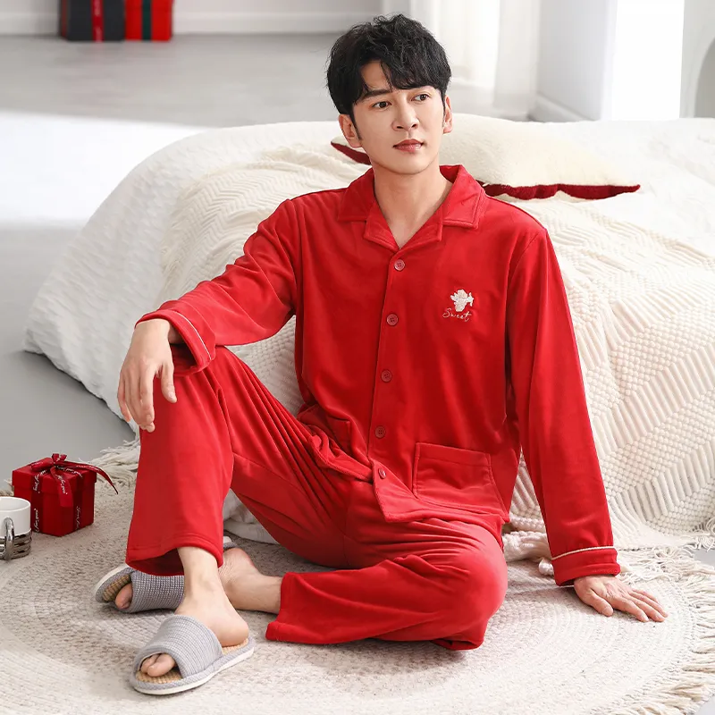 UAVAE Men Pajama Sets-2