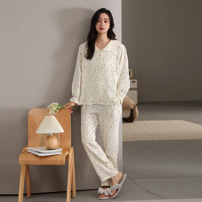 UAVAE Pajama Set Women's Image Color-4