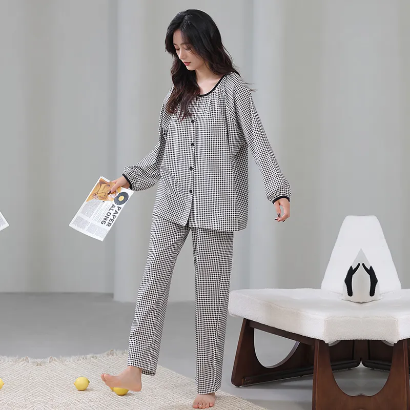 UAVAE Pajama Set Women's Image Color-5