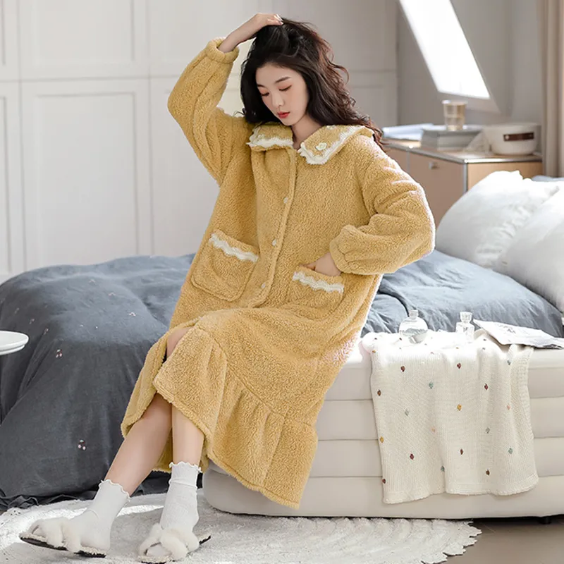 UAVAE Women's Bath Robes-1