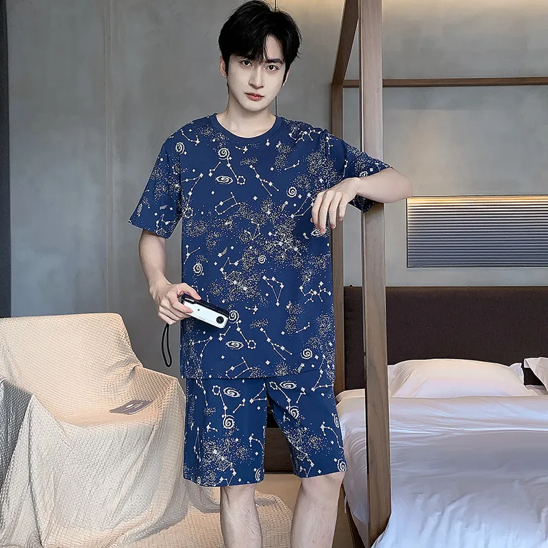 UAVAE Pajama Set Men's Image Color-6