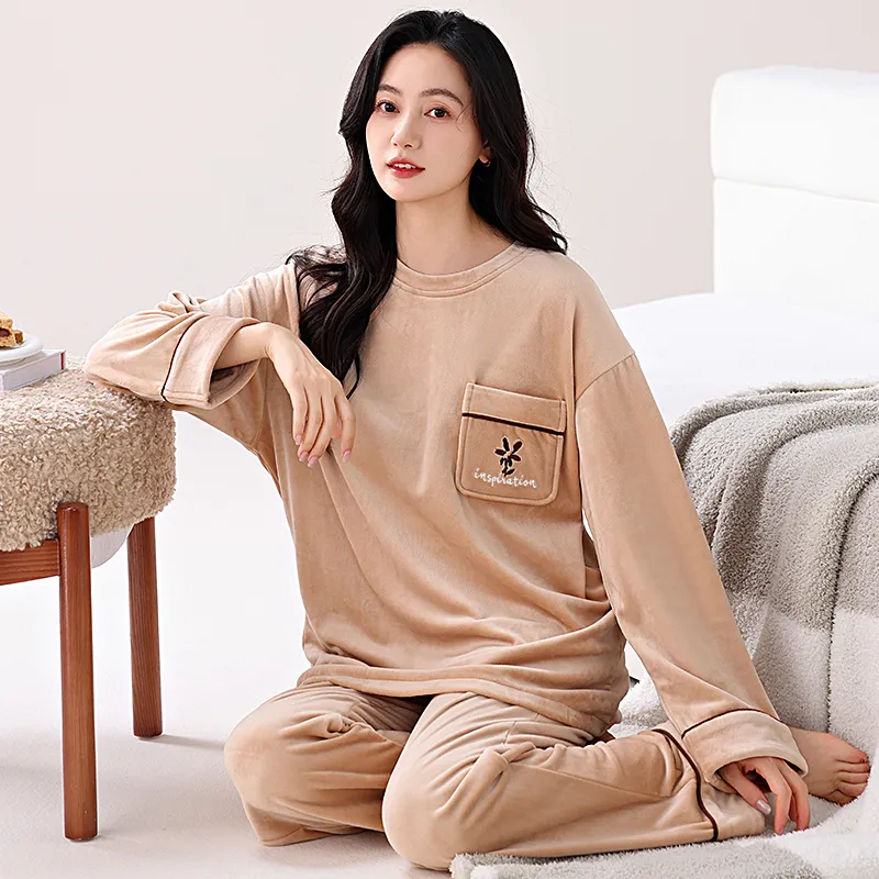 UAVAE Pajama Set Women's Image Color-4