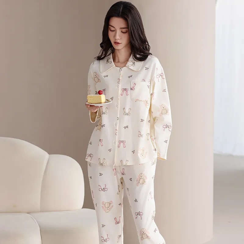 UAVAE Pajama Set Women's Image Color-7