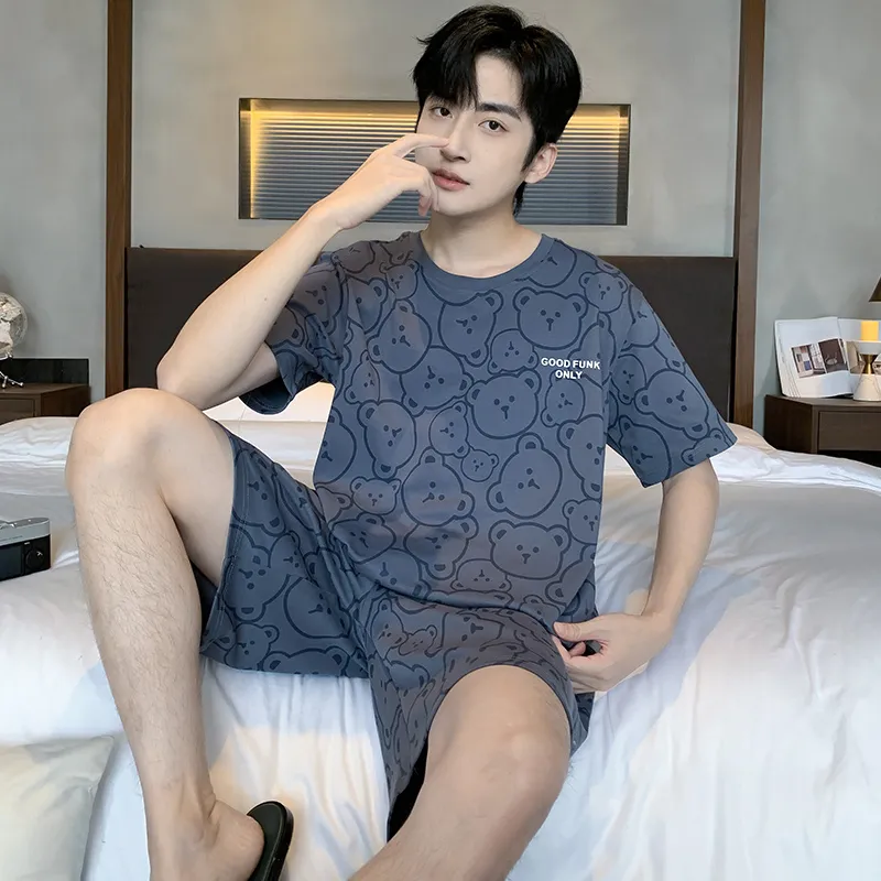 UAVAE Men Pajama Sets-8